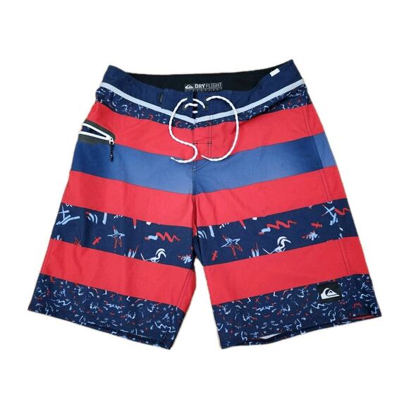 Quicksilver DryFlight Board Shorts / Swim Trunks Men's 32 - Picture 1 of 12